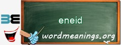 WordMeaning blackboard for eneid